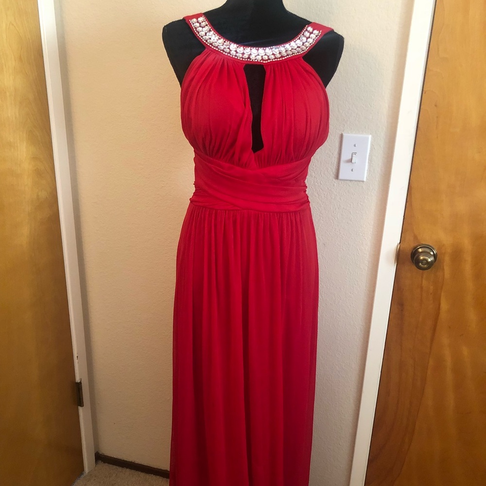 Red dress